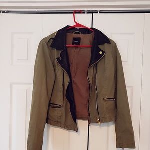 Army green jacket